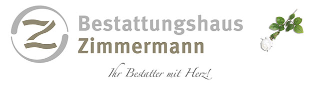 Logo Bestattungshaus Zimmermann in Schlier, Weingarten und Ravensburg Logo Bestattungshaus Zimmermann in Schlier, Weingarten und Ravensburg